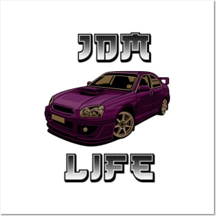 JDM Life Cars & Drifting Posters and Art